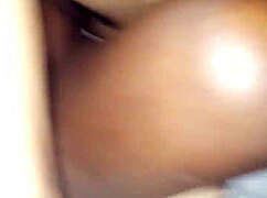 Hard dick gets sucked real good by somebody's momma, that ebony bitch handling a big black monster cock.