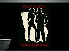 Kissi enjoys a birthday party striptease