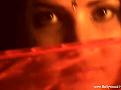 Asian Brunette Belly Dancer Teases with Nude Moves