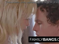 Stepmother Enjoys Romantic Opportunity with Stepbrother Chloe Cherry Robby Echo