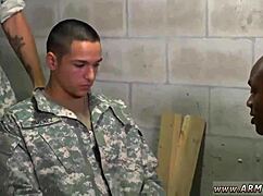 soldiers having wild gay sex!