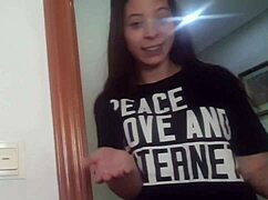 Latina milf interacts with stepson in family setting