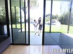 Lexi Luna Blows Diego Perez's Big Cock!