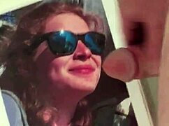 Why crave cum so much? Watch this tribute masturbation session.