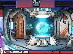 Blonde Princess with Big Tits in Cartoon Porn Parody Part Two