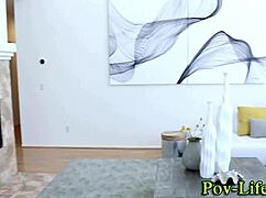 Teen Gobbling Big Cock In Pov