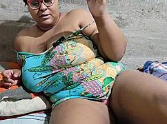 grande carga de cum na cara de minha madrasta, creampie e cumshot 😏