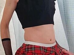 teen crossdressing solo in gay amateur scene