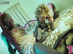 hardcore tattoo couple gets wild with femdom action