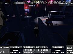 Sereka-san exposes herself in naked coat outdoors! 😳