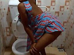 Real africans amateur couple doggystyle pounding after shower