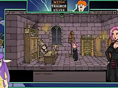 witch trainer silver part 3 with big tits monster