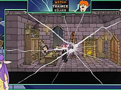 witch trainer silver part 3 with big tits monster