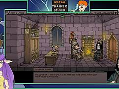 witch trainer silver part 3 with big tits monster