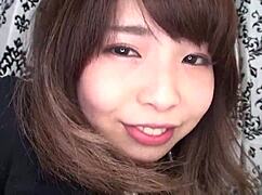 Reika, the president's daughter, performs shaved blowjob in AV.