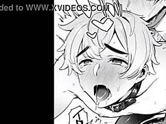 Intense moaning during bisexual masturbation with lube leading to cum and orgasm