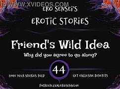 friends come up with wild erotic audio idea for women, getting off together
