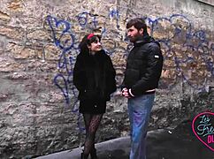 Crystal, the Naughty Brunette from Bordeaux, Gets Wild in Lingerie