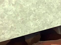 Man, huge cumshot just exploded all over my bathroom counter!