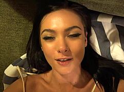 Super sexy marley brinx creams from intimate pov touch!