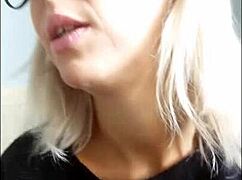 Smokin' Sexy Brunette Babe In Skirt Teasing Her Ass 😏