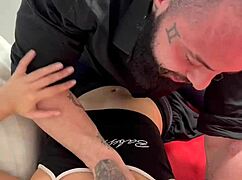 Mel Khalifa Submissive In Hardcore BDSM Public Spanking Session With Gabe