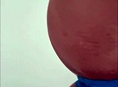 Latina Teen Shows Her Big Ass Up Close