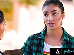 yo, college bffs emily willis & ember snow bang hard to break curse