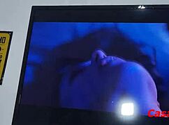 Watch this brunette get hardcore anal double penetration?