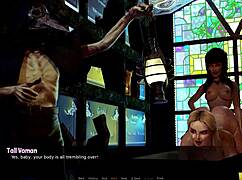 Mysterious erotic theater phantasm for Mrs. Carlson with lesbian toys