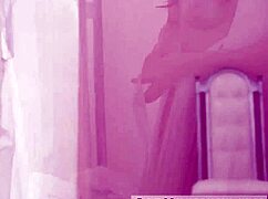 Sexy Redhead Teen Sucks in Church Group Action