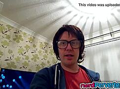 the voluptuous uk bitch in the casting interview sucked the nerd's dong hardcore