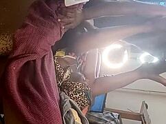 African American creamy MILF PUSSY FUCK with hairy details