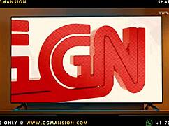 Girl in horny roast chicken position