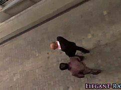 euro slut takes double penetration for facial