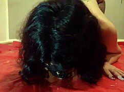 Slut Lucy drinks piss 😈