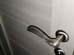 Hot sex in the bathroom with blowjob and big tits