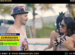 Beautiful Girl Sucks Brunette Pussy!