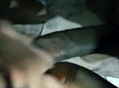 d�bora andrade puts the big black cock in her mouth on the bathroom floor