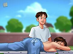 I can't believe summertime saga 127 has such a big ass milf scene