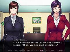 Anime Teacher Ayako Seduces Student with Oiled Lingerie in Hot Hentai Scene