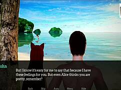 my new family with bikini teens in homemade game