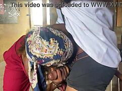 caught masturbating by teacher, pays with blowjob and sex