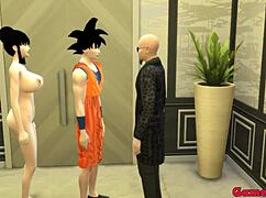 Dragon Ball porn epi 54: Chichi, milk for your husband's boss?