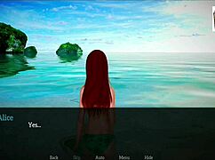 my new family with bikini teens in homemade game