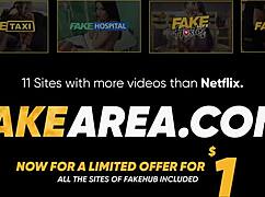 Glamour Model's Tight Pussy Filled with Creampie!