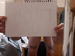 Natural tits verification video