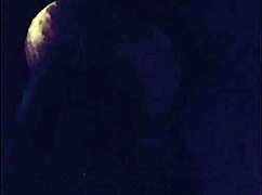 this teenage sissy is stretching his hole with a homemade toy while in chastity!