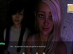 Coach checks up on natalie in the game