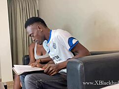 Damn! Ms Joy takes huge dark cock like a pro!